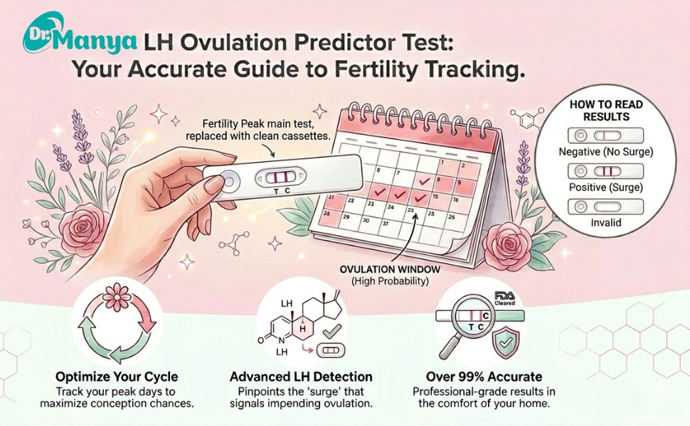 Dr. Manya LH Ovulation Test Kit — Pack of 10 — product information 1