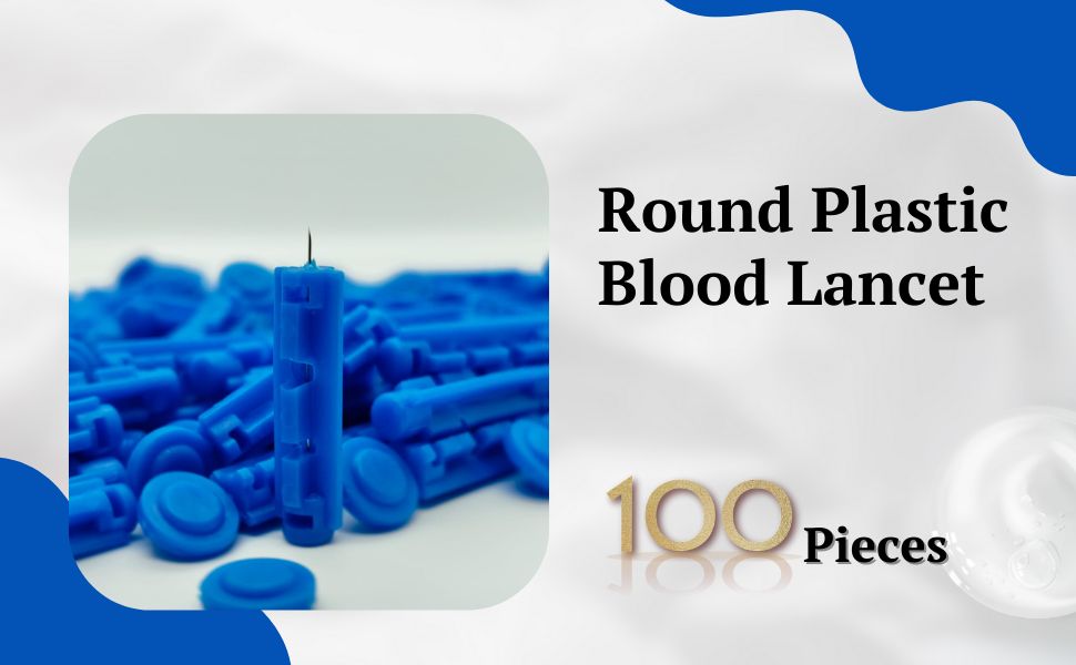 Dr. Manya Sterile Blood Lancets for Glucometers — Pack of 100 — product information 1