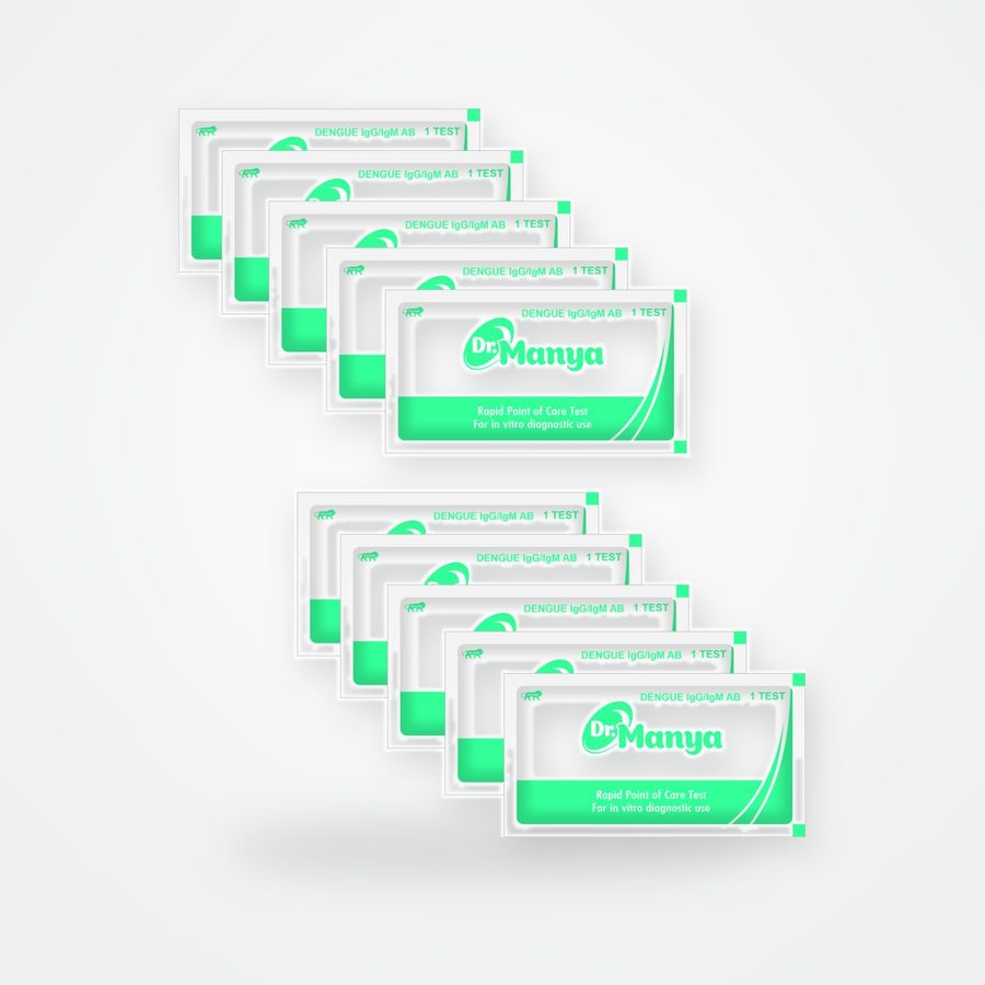 Dengue IgG/IgM Antibody Test Kit — 10 Tests