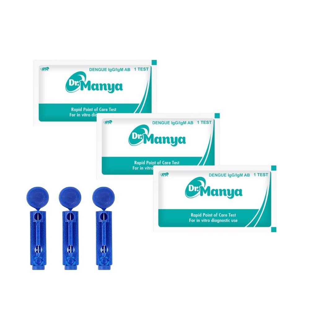 Dengue IgG/IgM Rapid Test Kit — Pack of 3