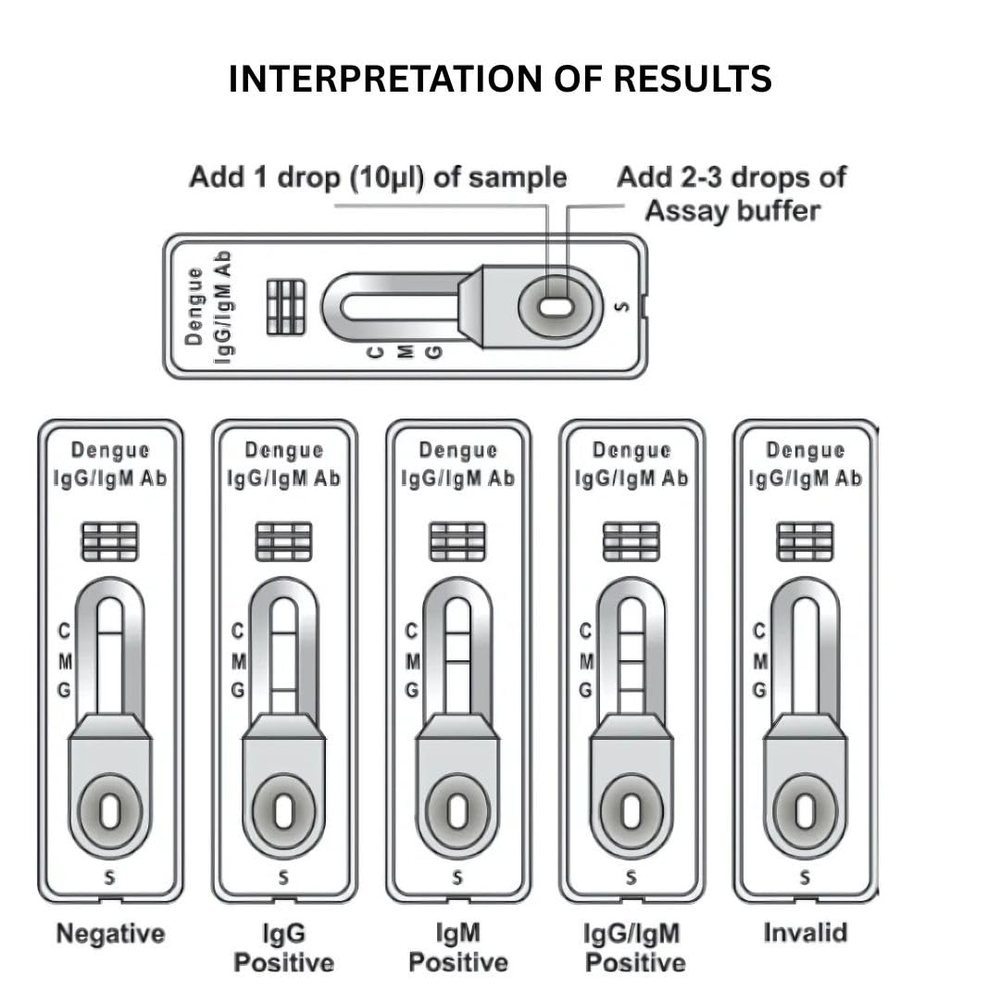 Dengue IgG/IgM Rapid Test Kit — Pack of 3 — image 2