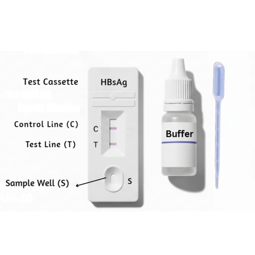 HBsAg (Hepatitis B) Test Card — Pack of 10 — image 4