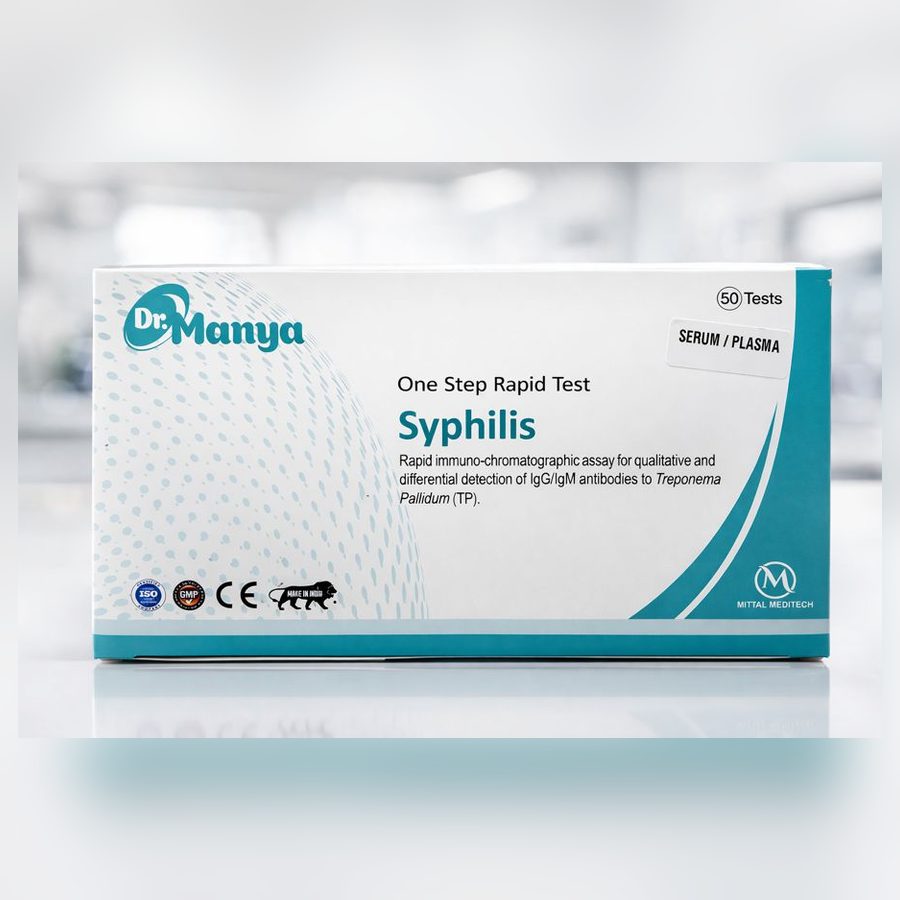 Dr. Manya Syphilis One Step Rapid Test — 50 Test Box
