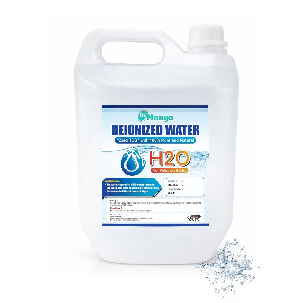 Zero TDS Distilled Water — 5 Litre