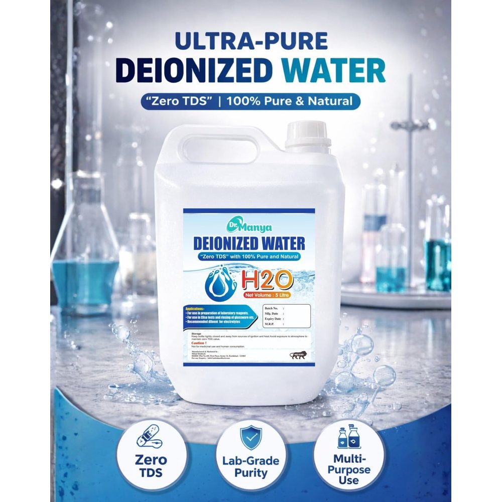 Zero TDS Distilled Water — 5 Litre — image 2