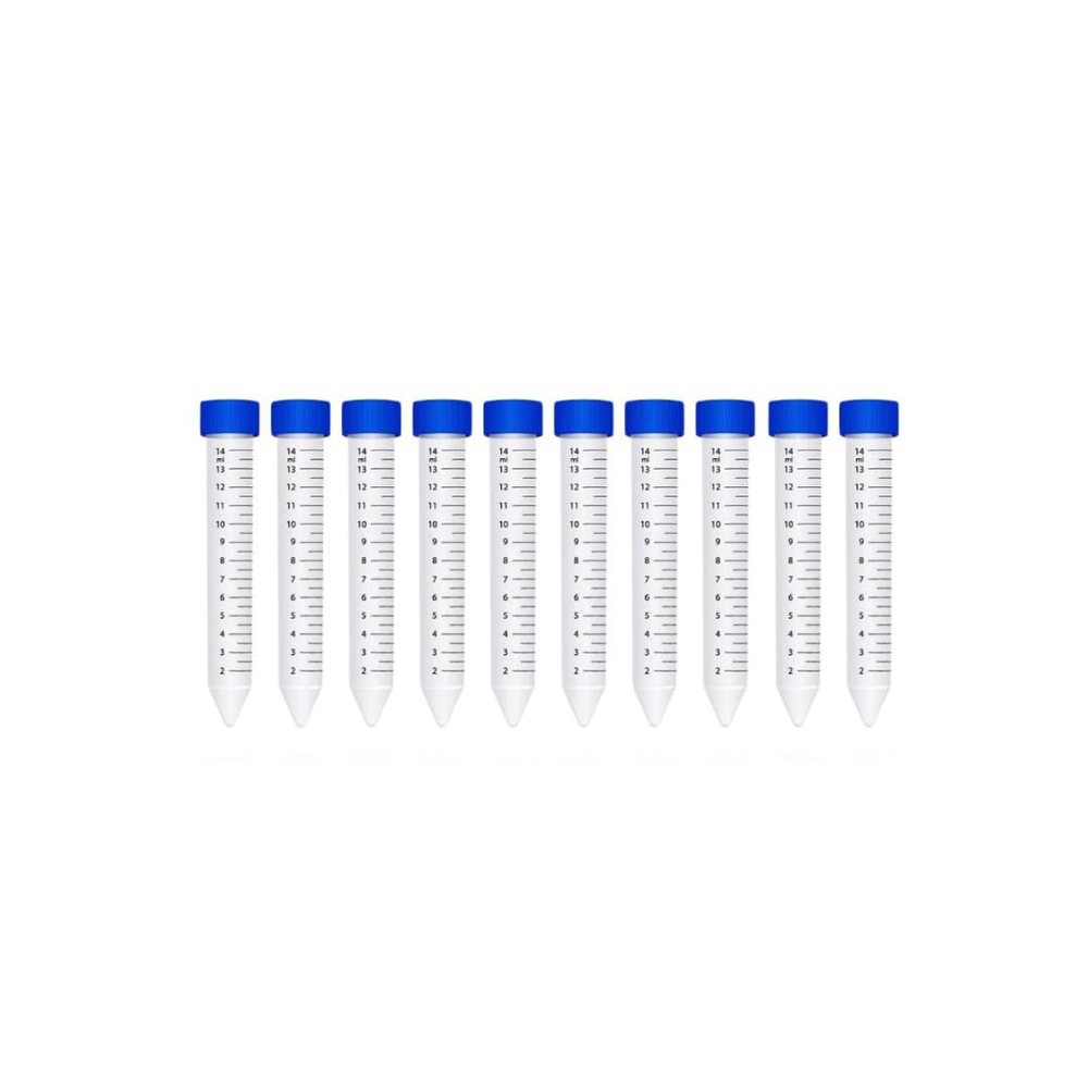15 ml Centrifuge Tubes, Non-Sterile — Pack of 10
