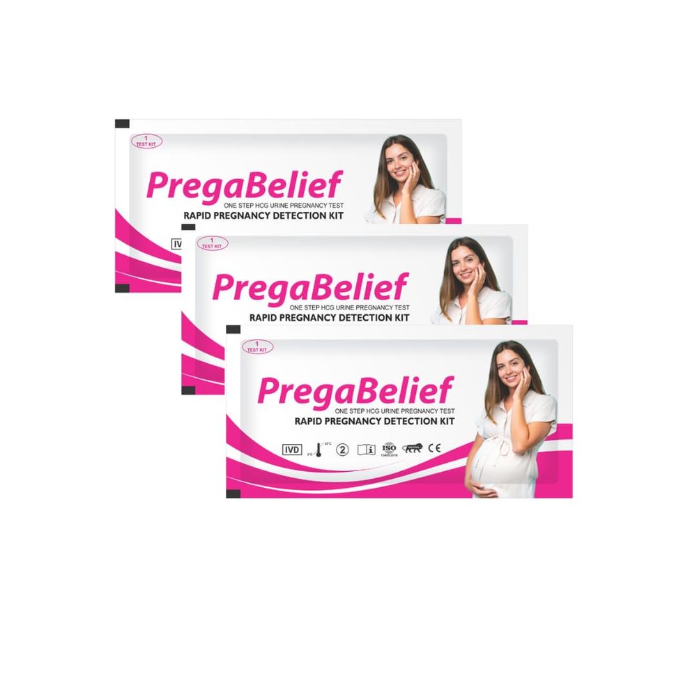 Pregnancy Test Kit — Pack of 3