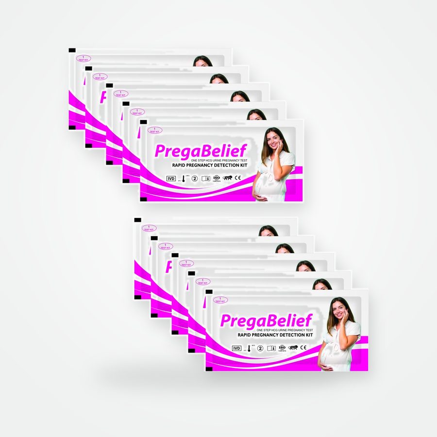 Prega Belief Pregnancy Test Strip — Pack of 10