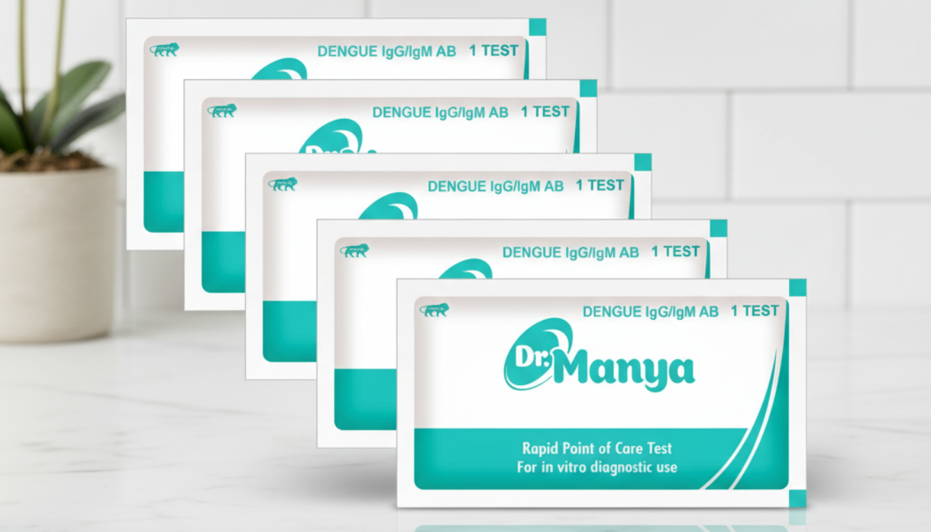 Dengue IGG IGM pack of 5 pcs