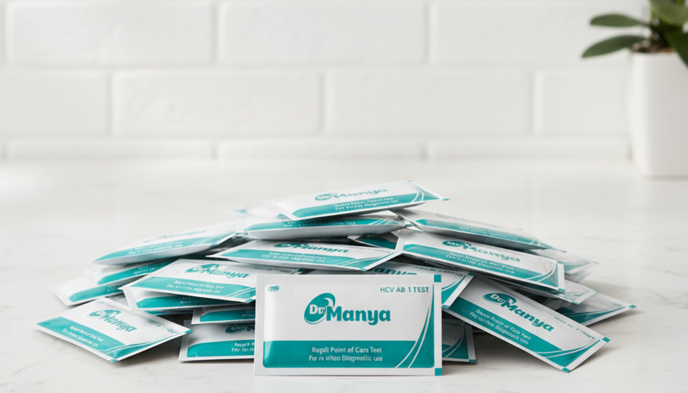 Dr. Manya HCV Test Kit pack of 25 Pcs