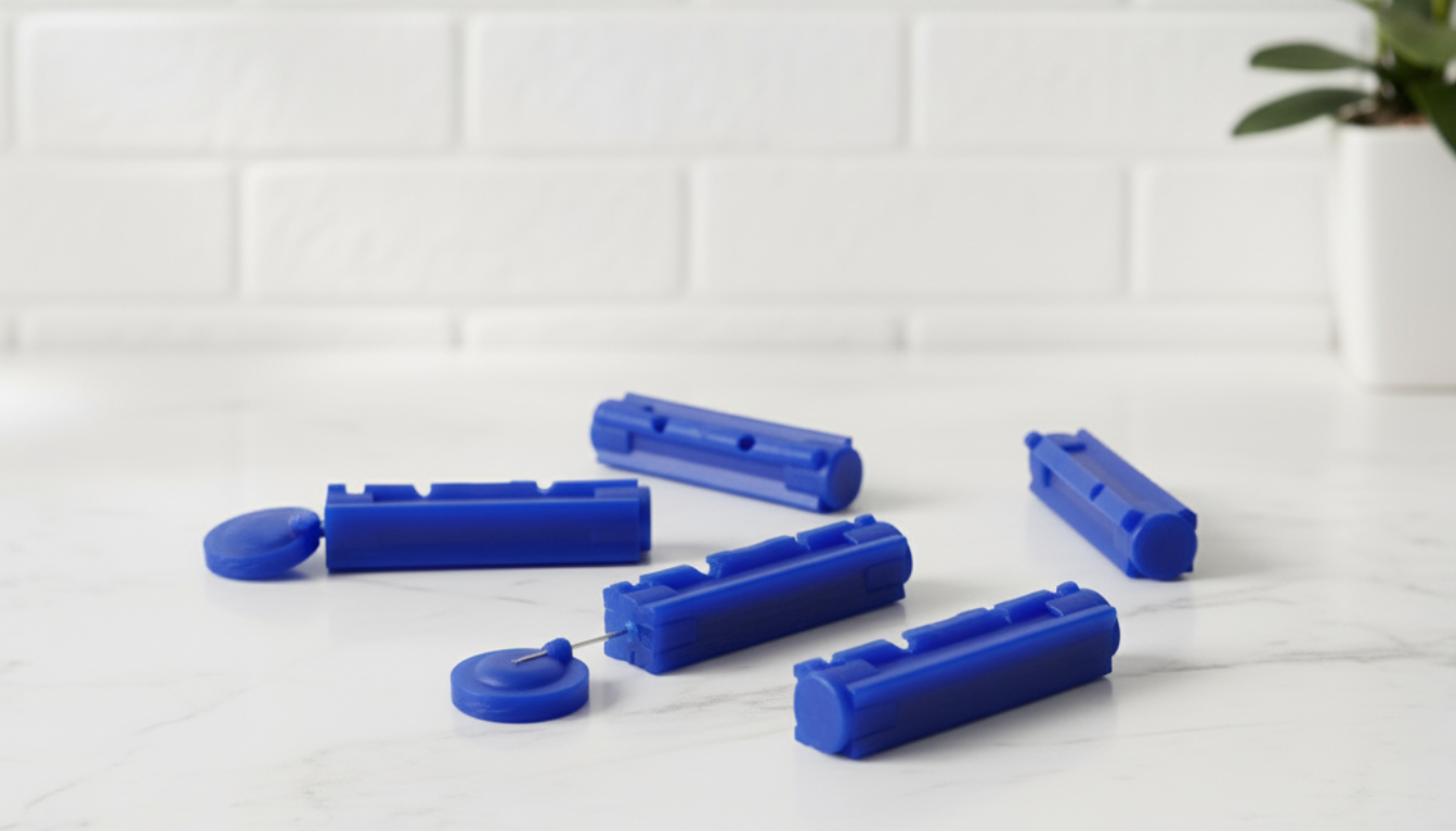 Plastic Blood Lancets Pack of 500 Pcs