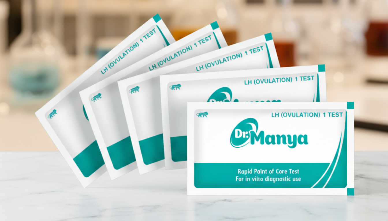 Dr. Manya LH Ovulation Test Kit Pack of 5 Pcs
